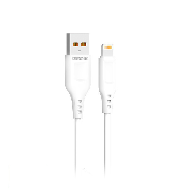 کابل شارژ و انتقال داده دنمن Lightning USB‑A مدل D78L شدت جریان 3 آمپر – طول 1 متر - Image 2