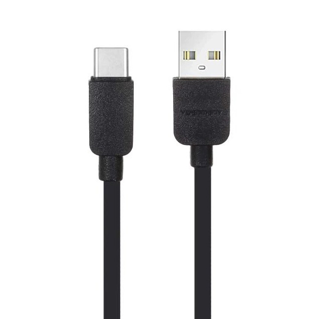 کابل شارژ و دیتا VDENMENV مدل D80T – USB‑A به Type‑C – شدت جریان 3 آمپر – طول 1 متر