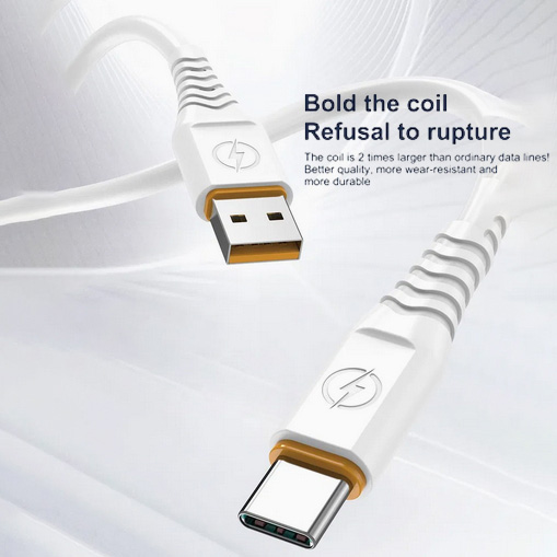 کابل تایپسی آسپور مدل ASPOR A127 – USB‑A to USB‑C – شدت جریان 6A - Image 2