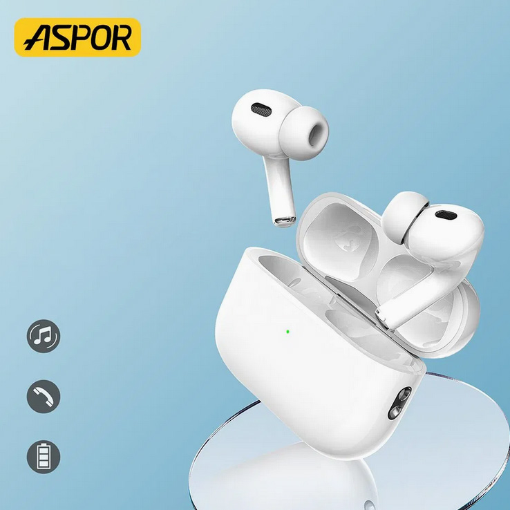 هندزفری بلوتوثی ASPOR مدل A620 ANC با حذف نویز فعال و بلوتوث 5.4 - Image 2